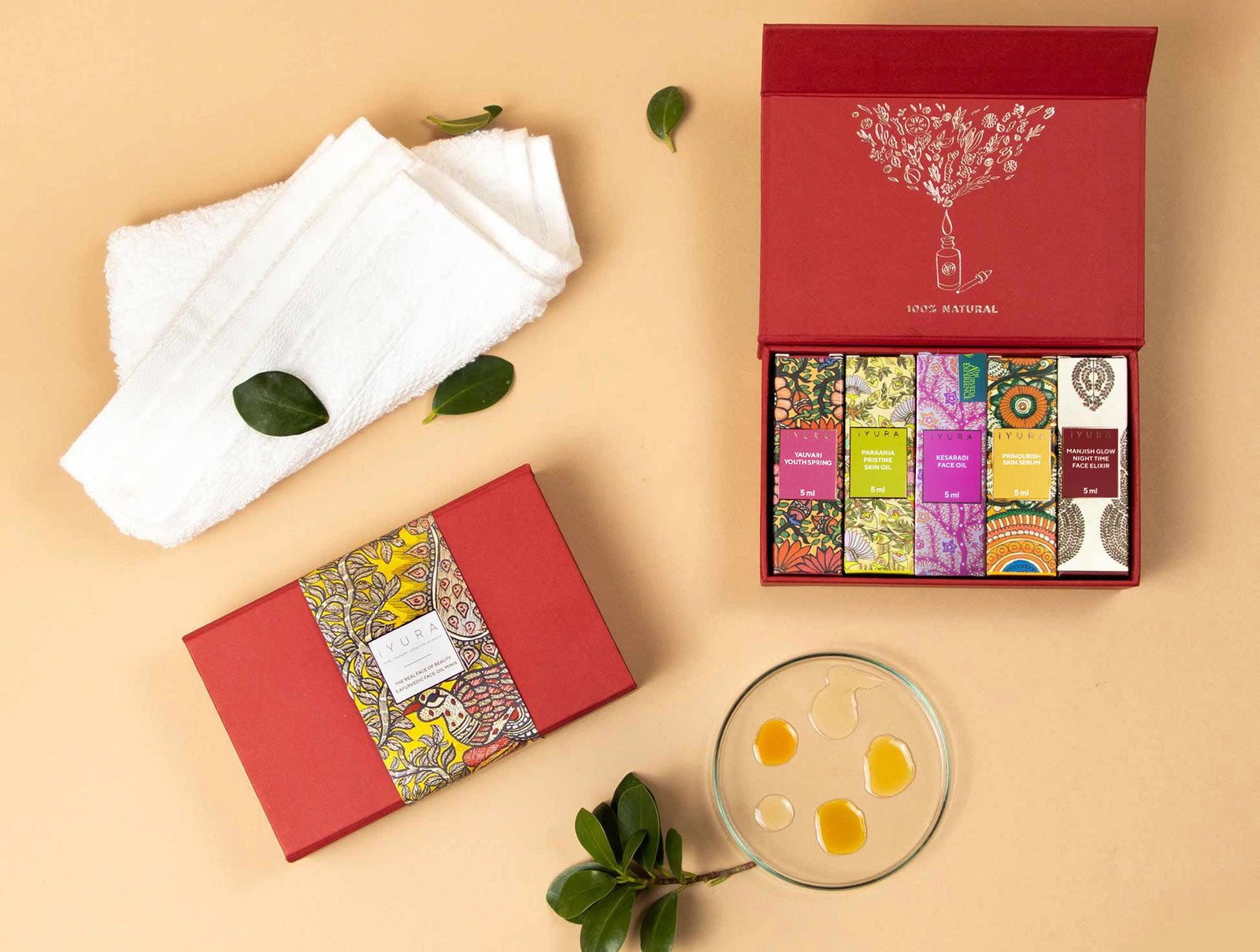 The Real Face of Beauty – 5 Ayurvedic Face Oil Minis