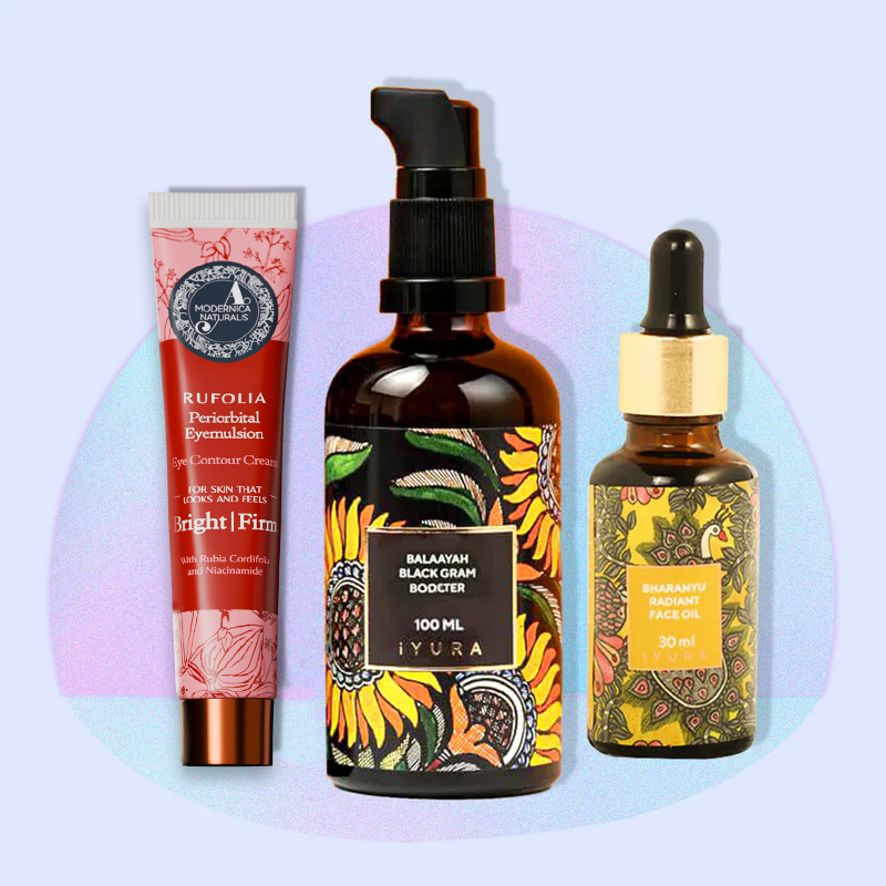 3-Step Complexion-Enhance Set - for Glowing, 'Lit-from-Within' Skin Face-to-Feet