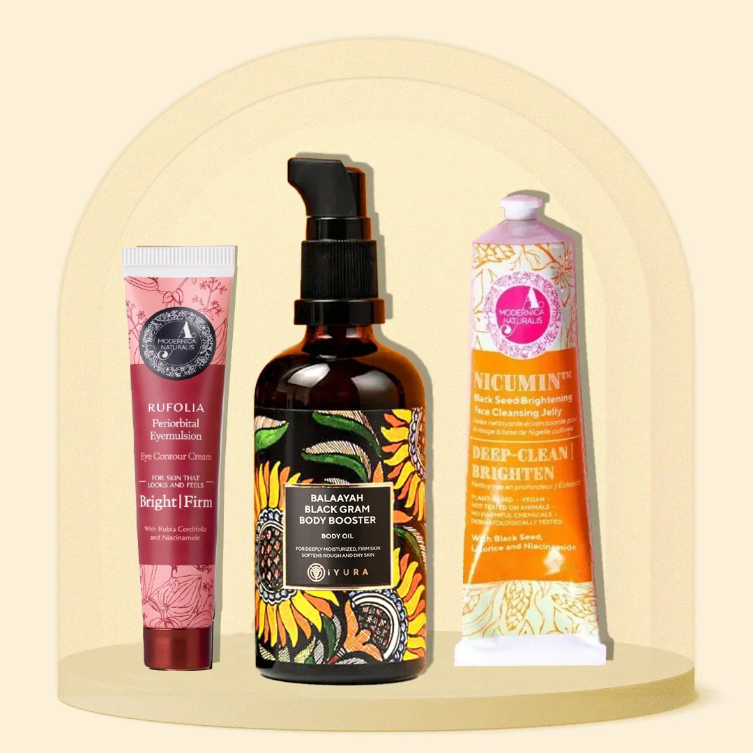 Radiance-Revive Trio - Targeted Care for Mature Skin with 3 of Ayurveda’s Powerhouse Herbs