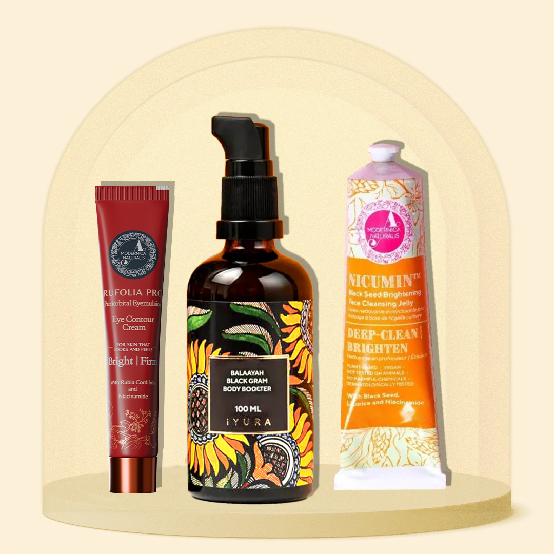 Radiance-Revive Trio - Targeted Care for Mature Skin with 3 of Ayurveda’s Powerhouse Herbs