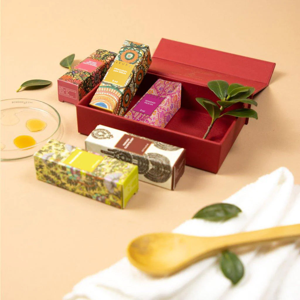 The Real Face of Beauty – 5 Ayurvedic Face Oil Minis