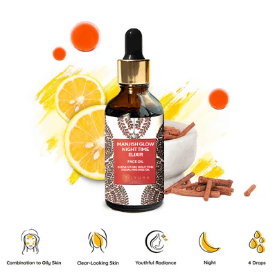 Manjish Glow Night Time Elixir - Pack of 2