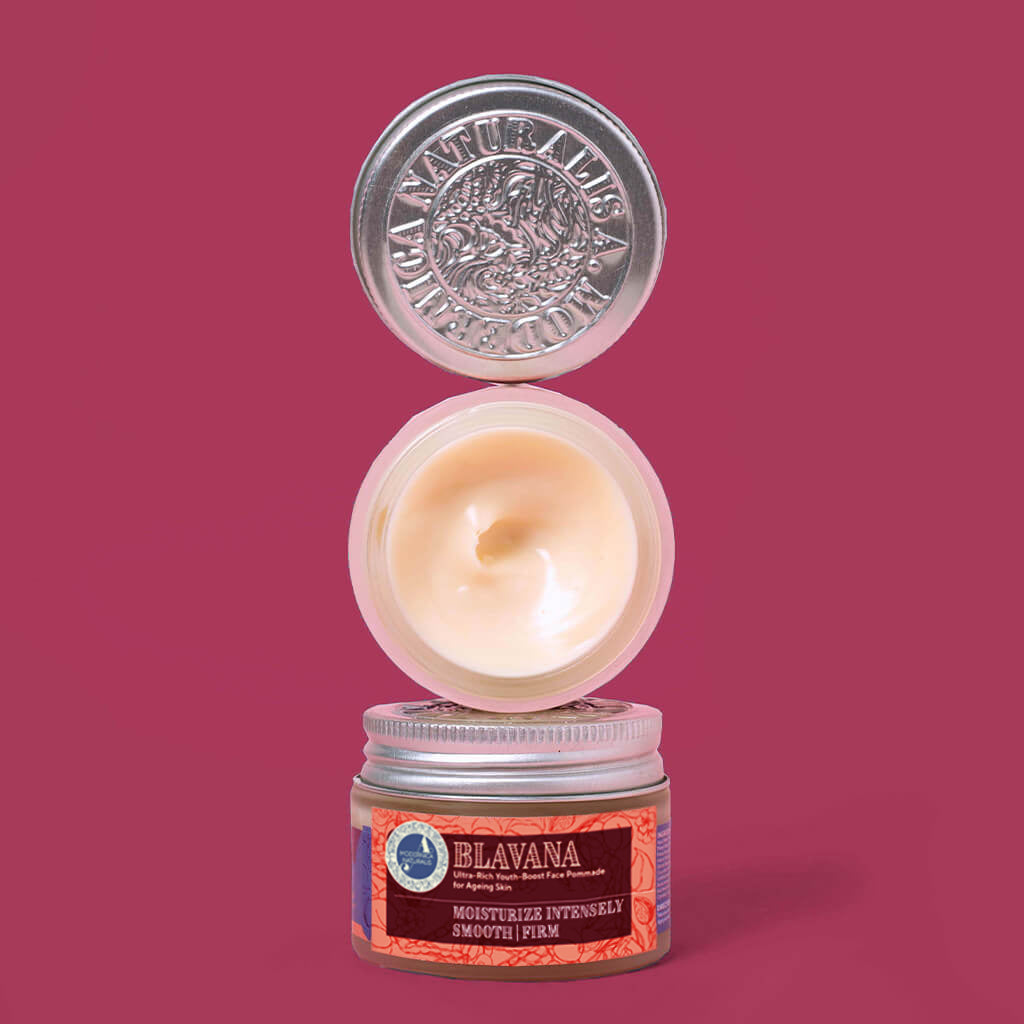 Blavana Ultra-Rich Youth-Boost Face Pommade for Ageing Skin.