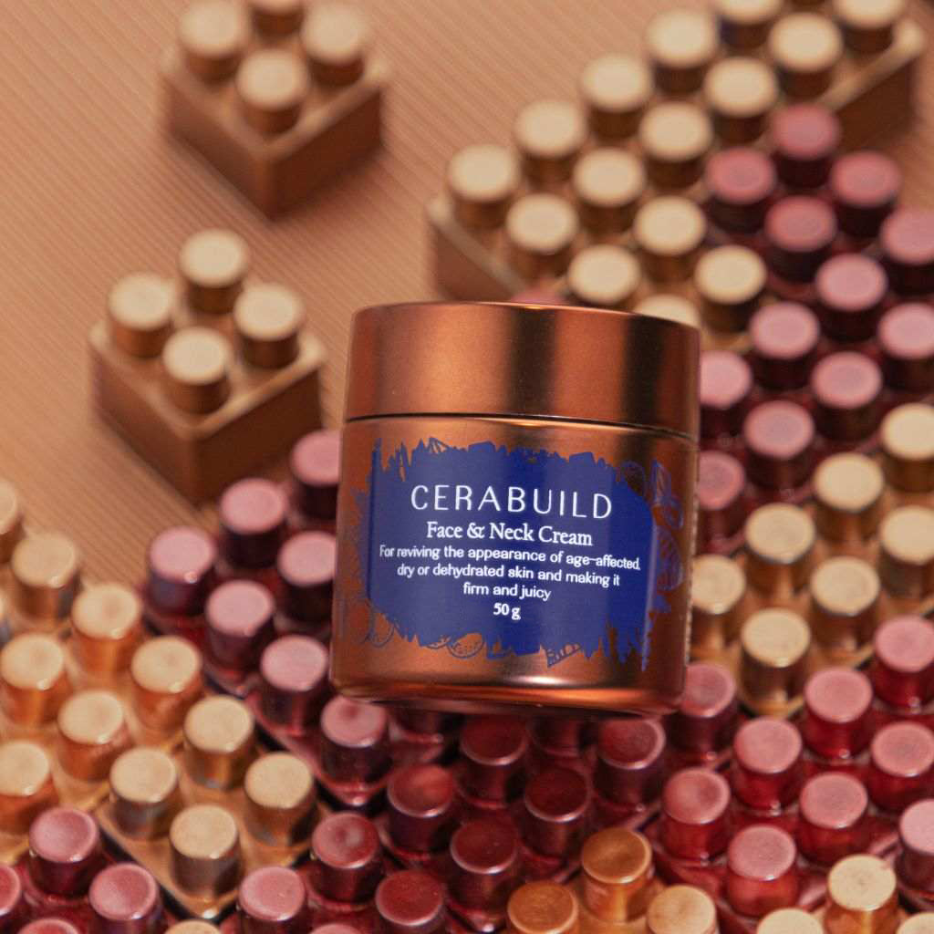 Cerabuild Face and Neck Cream - Restore and Protect Your Skin's Lost Moisture with Phyto-Ceramides