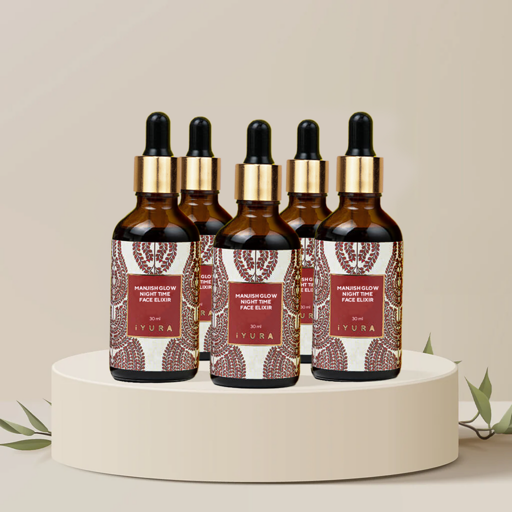 Manjish Glow Night Time Face Elixir Pack 5