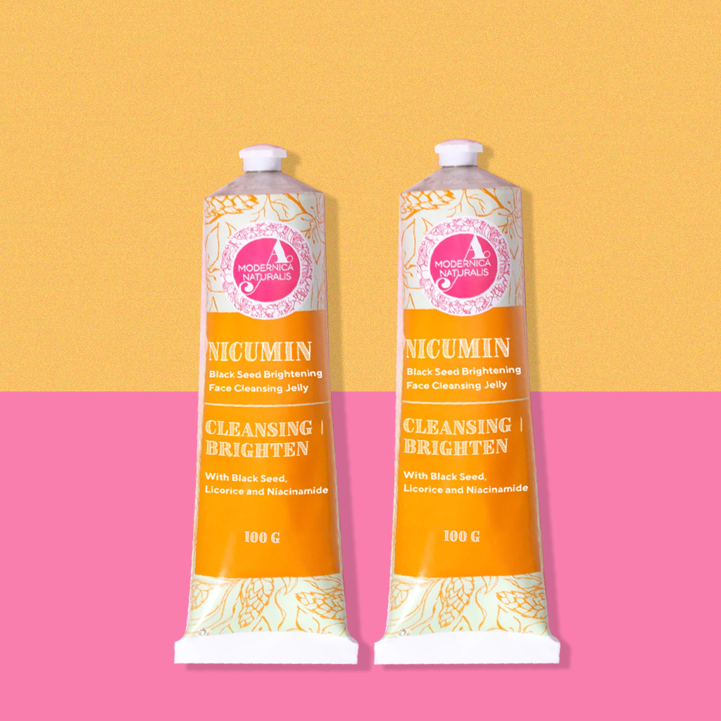 Nicumin Seed Brightening Face Cleansing Jelly Potent Extracts Kalonji Seed Licorice Saffron Enriched Niacinamide Pack 2