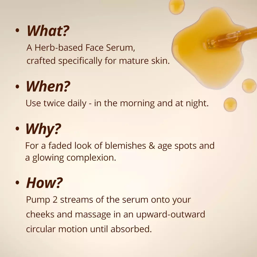 Golden Years Face Serum ❤️