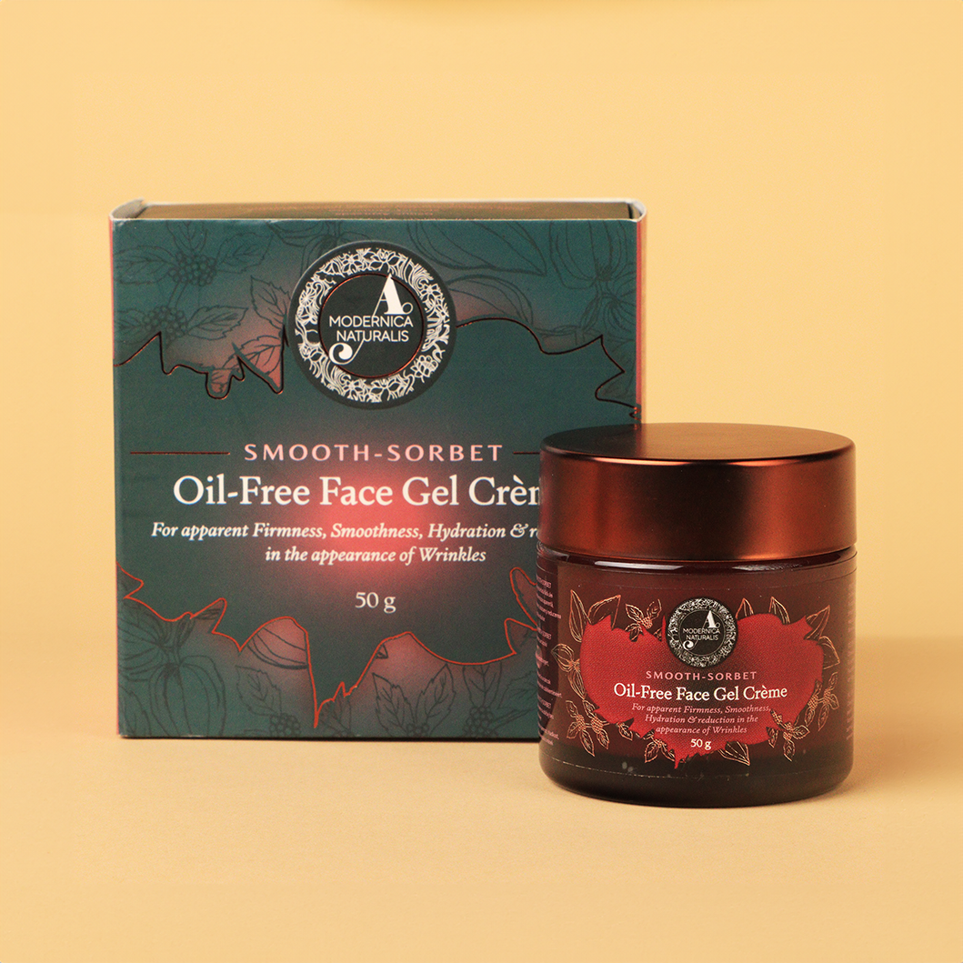 Smooth-Sorbet | Oil-Free Face Gel Crème | For Apparent Wrinkle-Filling Effect, Clarity, Smoothness & Hydration