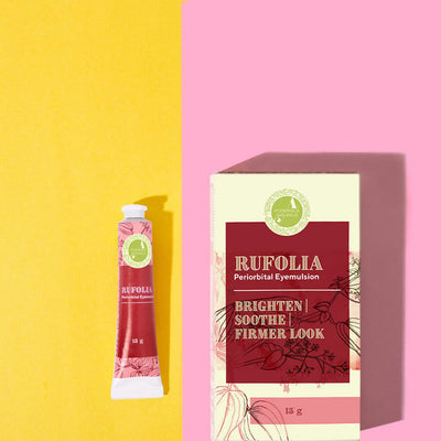 Glow Getter Duo: Rufolia Periorbital Eyemulsion and Nicumin Even-Toning Cream
